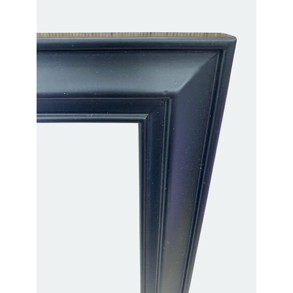 Black Wooden Picture Frame 8x10 With Easel Back & Wall Hanging Option - Picture 3 of 6